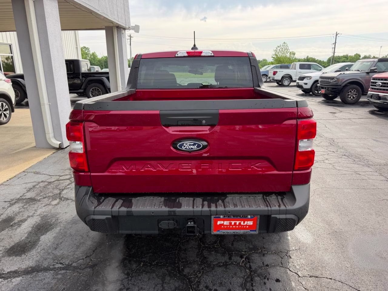 2026 Ruby Red Metallic Tinted Clearcoat Ford Maverick XLT AWD Truck