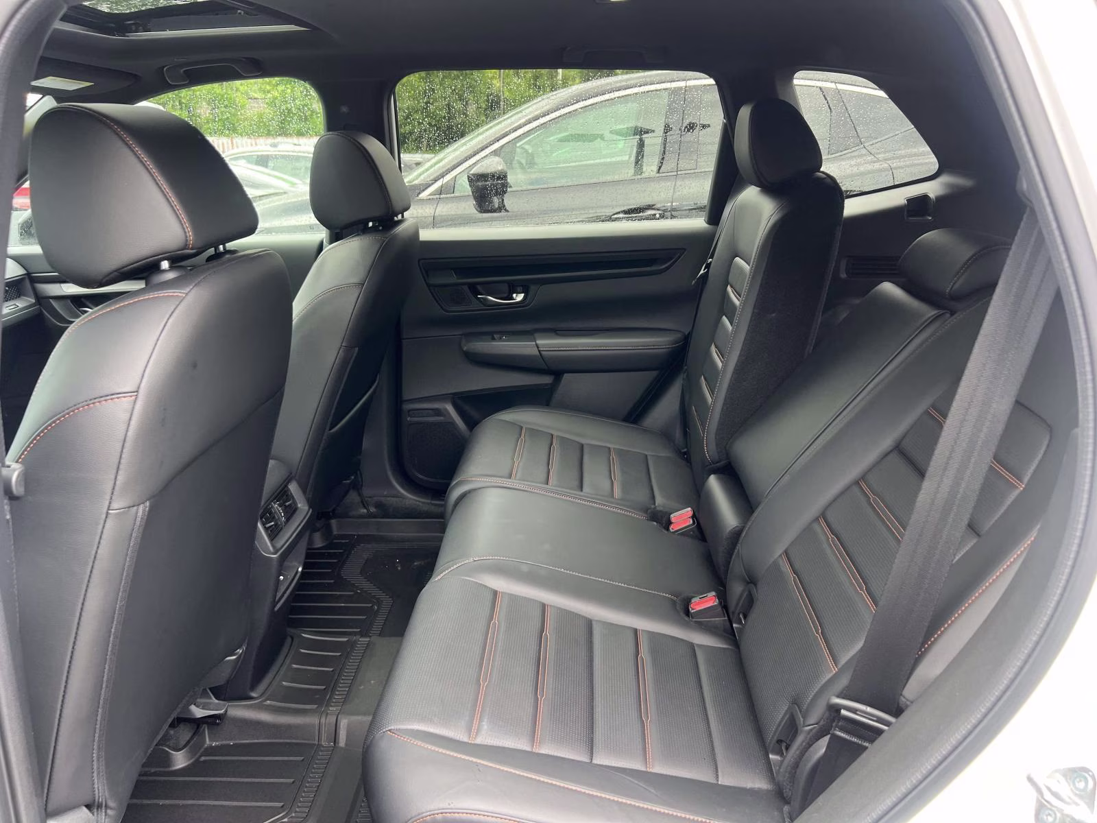 2025 White Honda CR-V Hybrid Sport-L AWD SUV