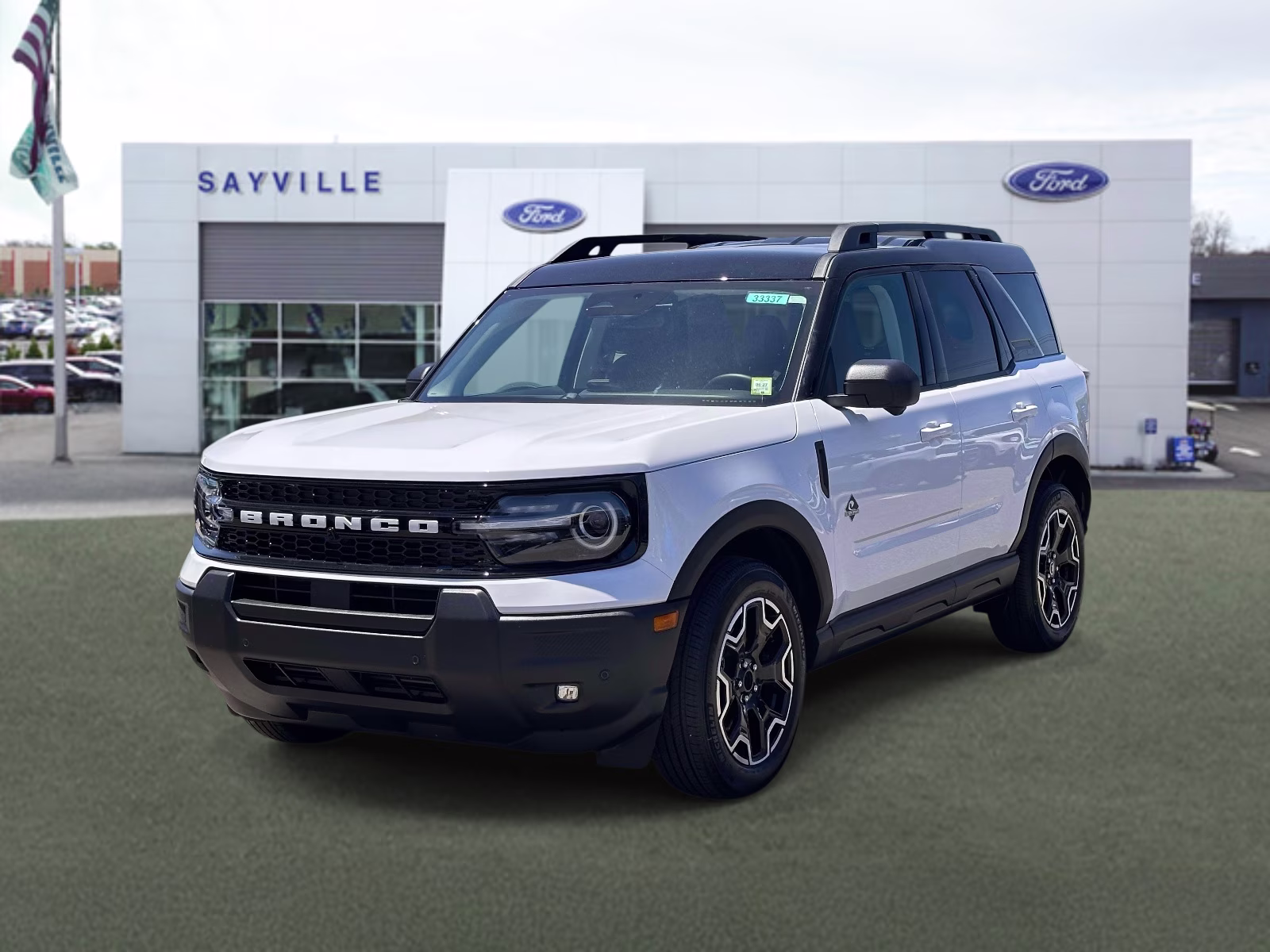 2025 Oxford White Ford Bronco Sport Outer Banks 4x4 4X4 SUV