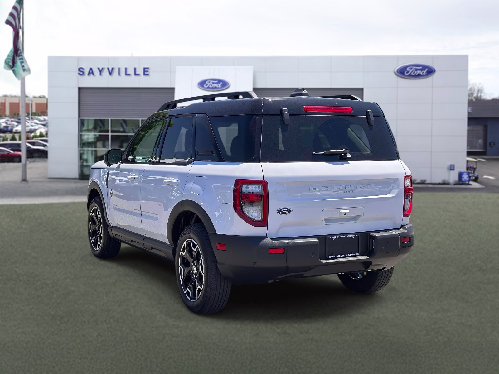 2025 Oxford White Ford Bronco Sport Outer Banks 4x4 4X4 SUV