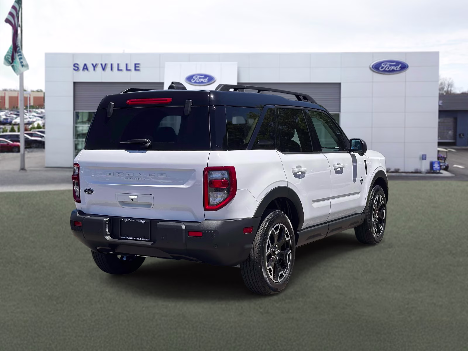 2025 Oxford White Ford Bronco Sport Outer Banks 4x4 4X4 SUV