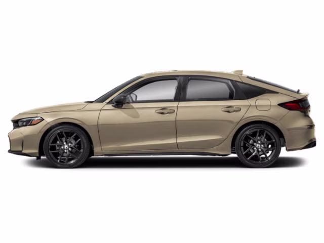 2026 Sand Dune Pearl Honda Civic Hatchback Sport FWD Hatchback