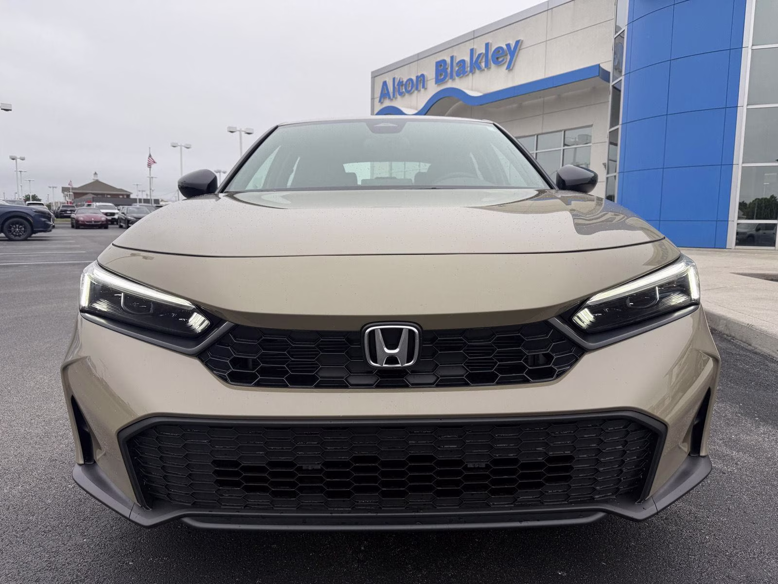 2026 Sand Dune Pearl Honda Civic Hatchback Sport FWD Hatchback