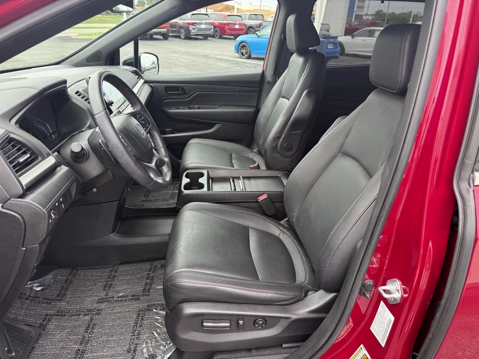 2023 Radiant Red Metallic II Honda Odyssey Sport FWD Van
