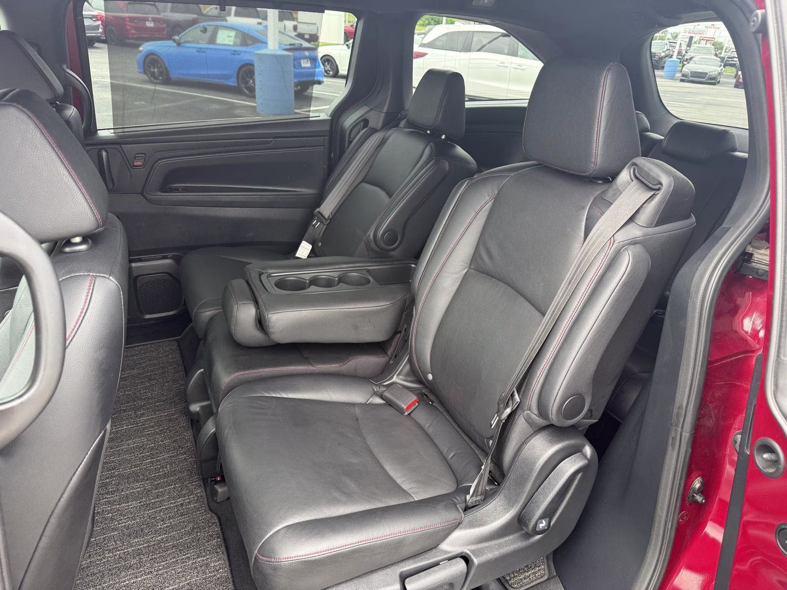 2023 Radiant Red Metallic II Honda Odyssey Sport FWD Van