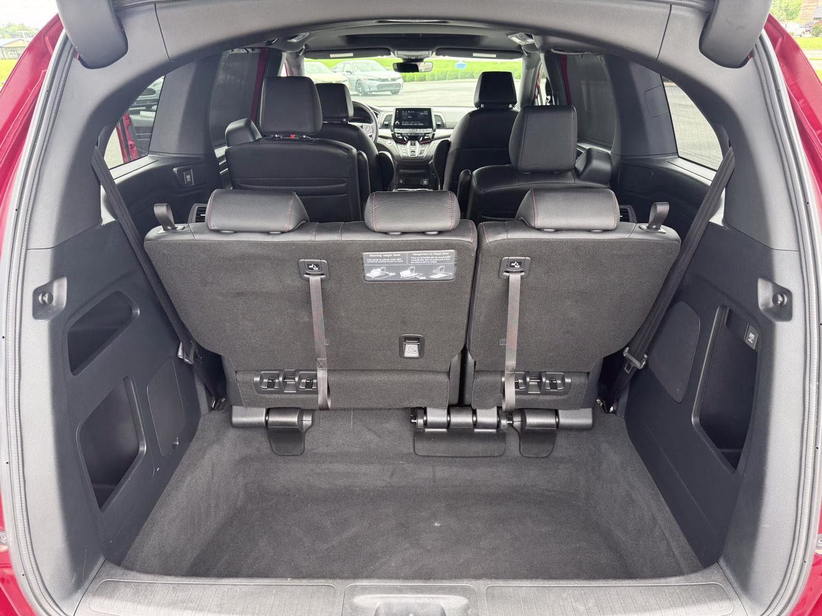 2023 Radiant Red Metallic II Honda Odyssey Sport FWD Van