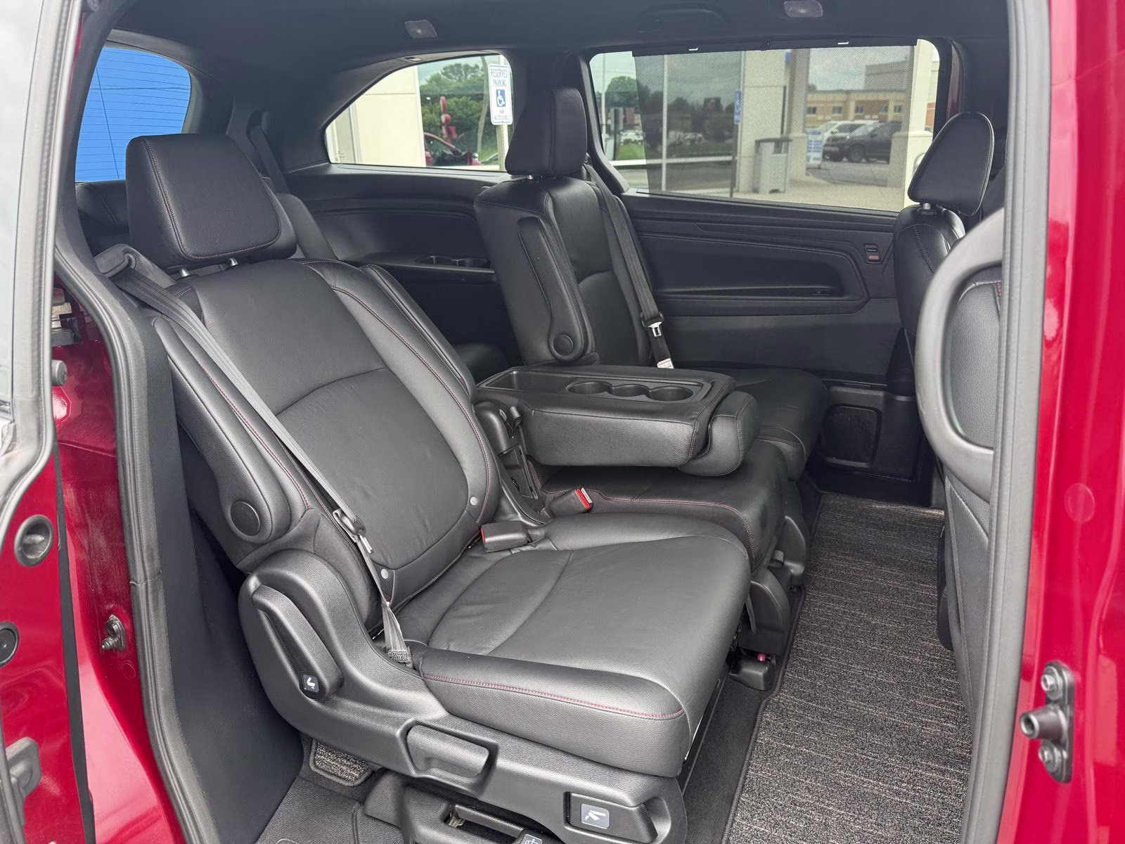 2023 Radiant Red Metallic II Honda Odyssey Sport FWD Van