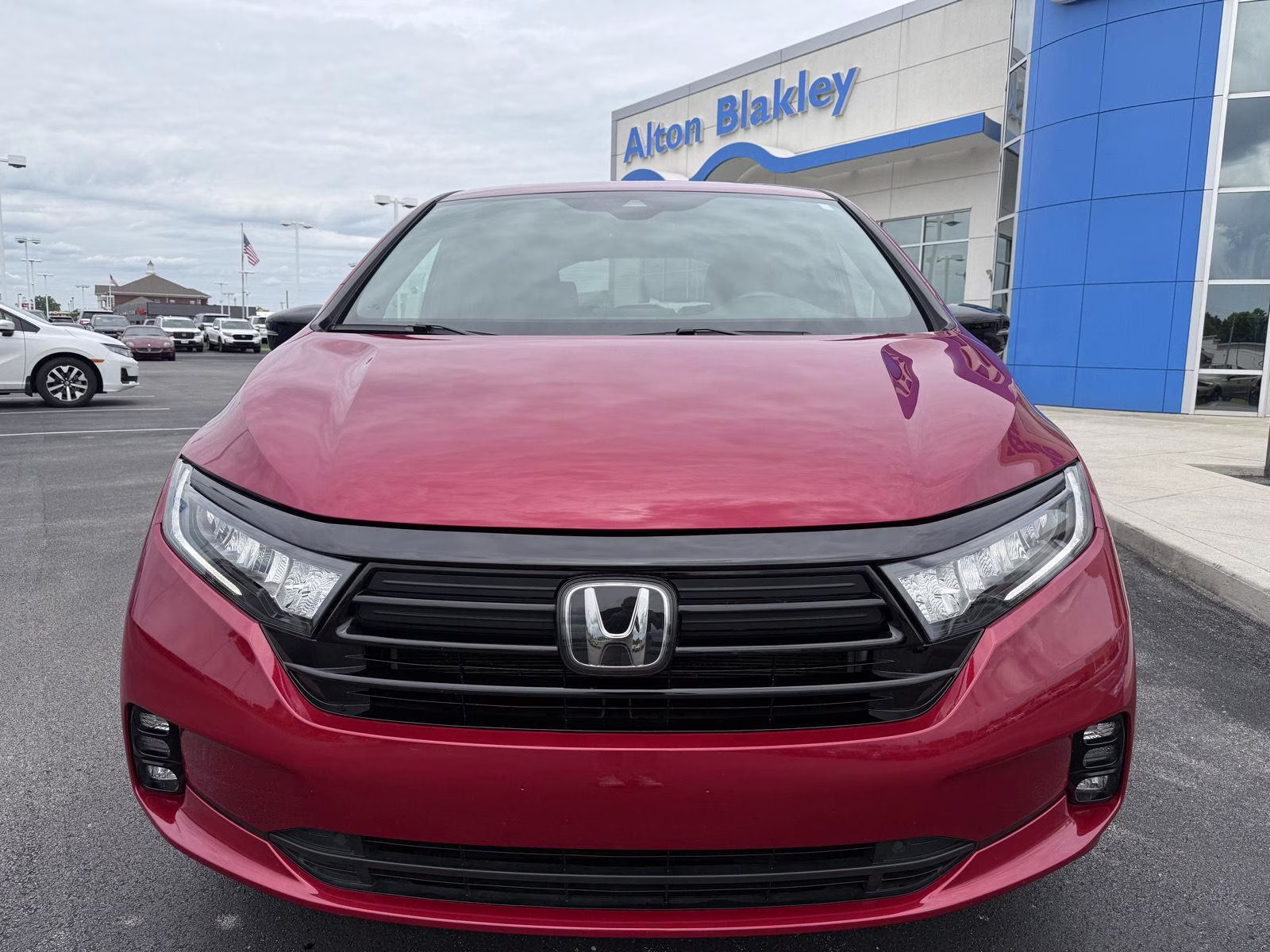 2023 Radiant Red Metallic II Honda Odyssey Sport FWD Van