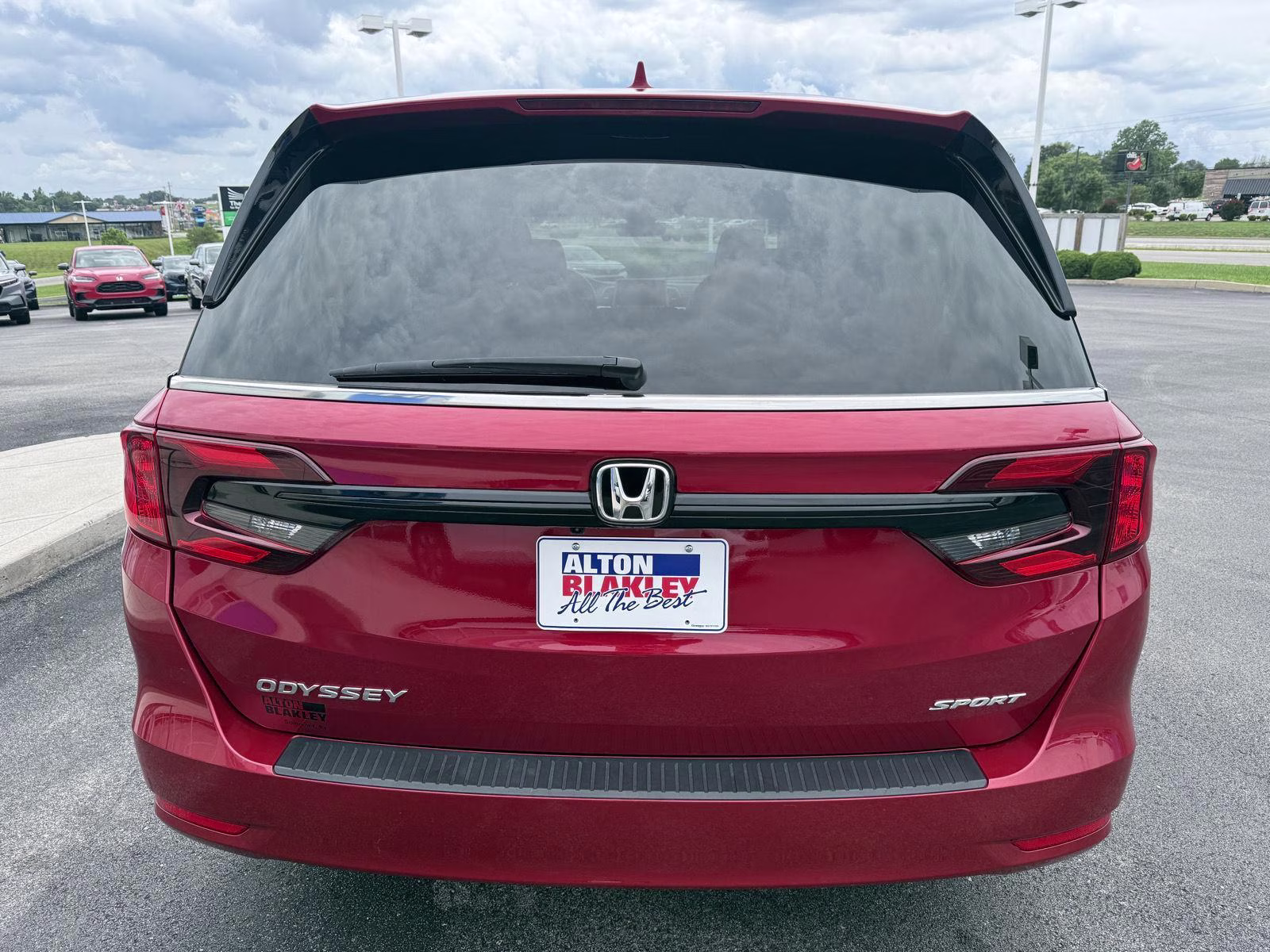 2023 Radiant Red Metallic II Honda Odyssey Sport FWD Van