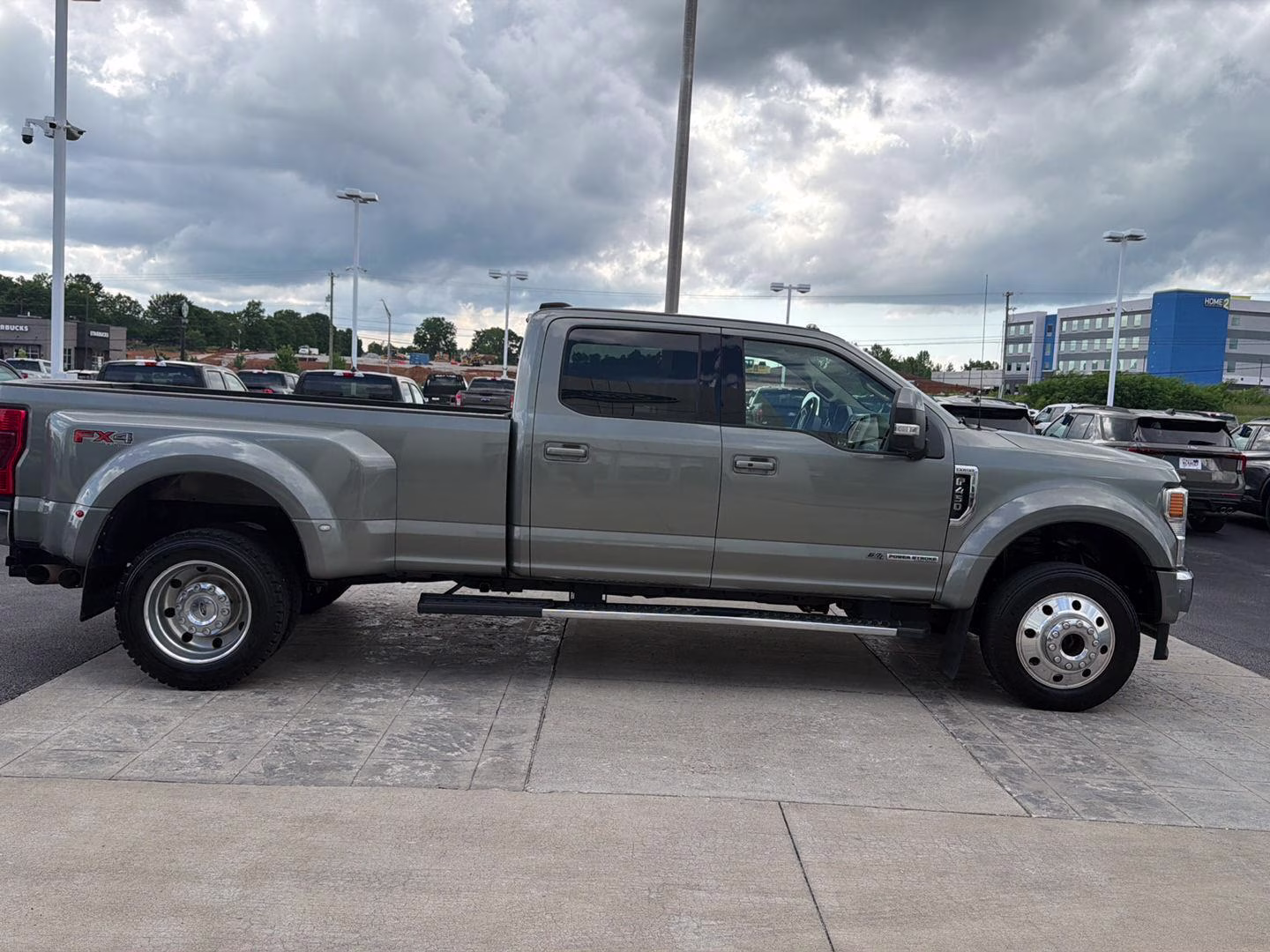 2020 Silver Spruce Ford Super Duty F-450 DRW Lariat 4X4 Truck