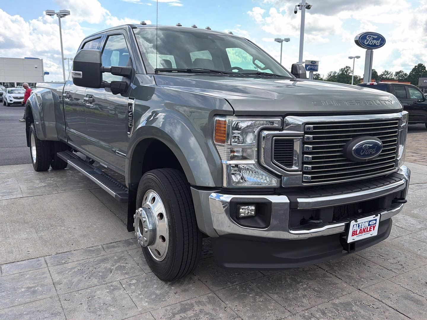 2020 Silver Spruce Ford Super Duty F-450 DRW Lariat 4X4 Truck