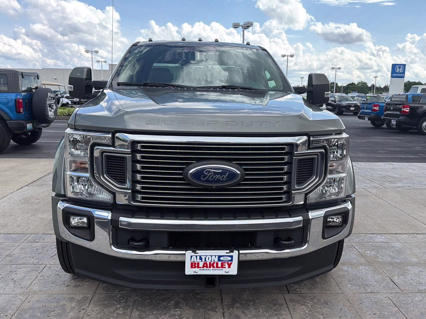 2020 Silver Spruce Ford Super Duty F-450 DRW Lariat 4X4 Truck