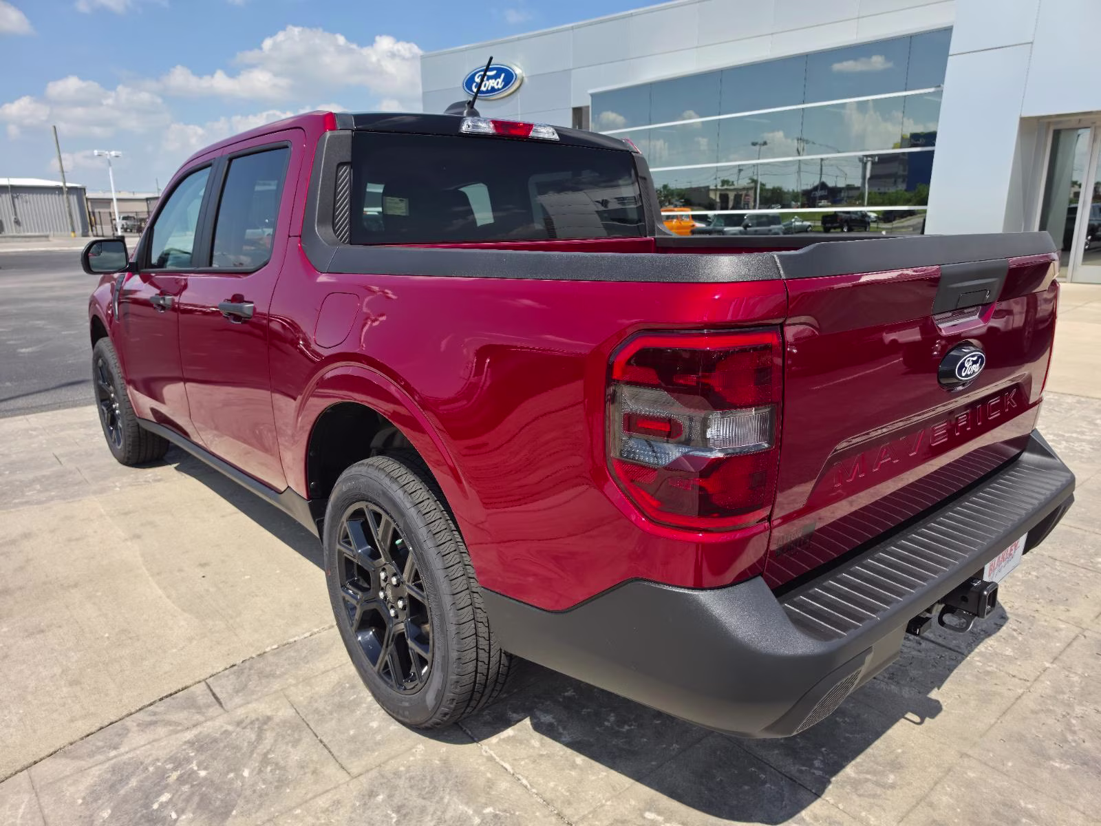 2026 Ruby Red Metallic Tinted Clearcoat Ford Maverick XLT AWD Truck