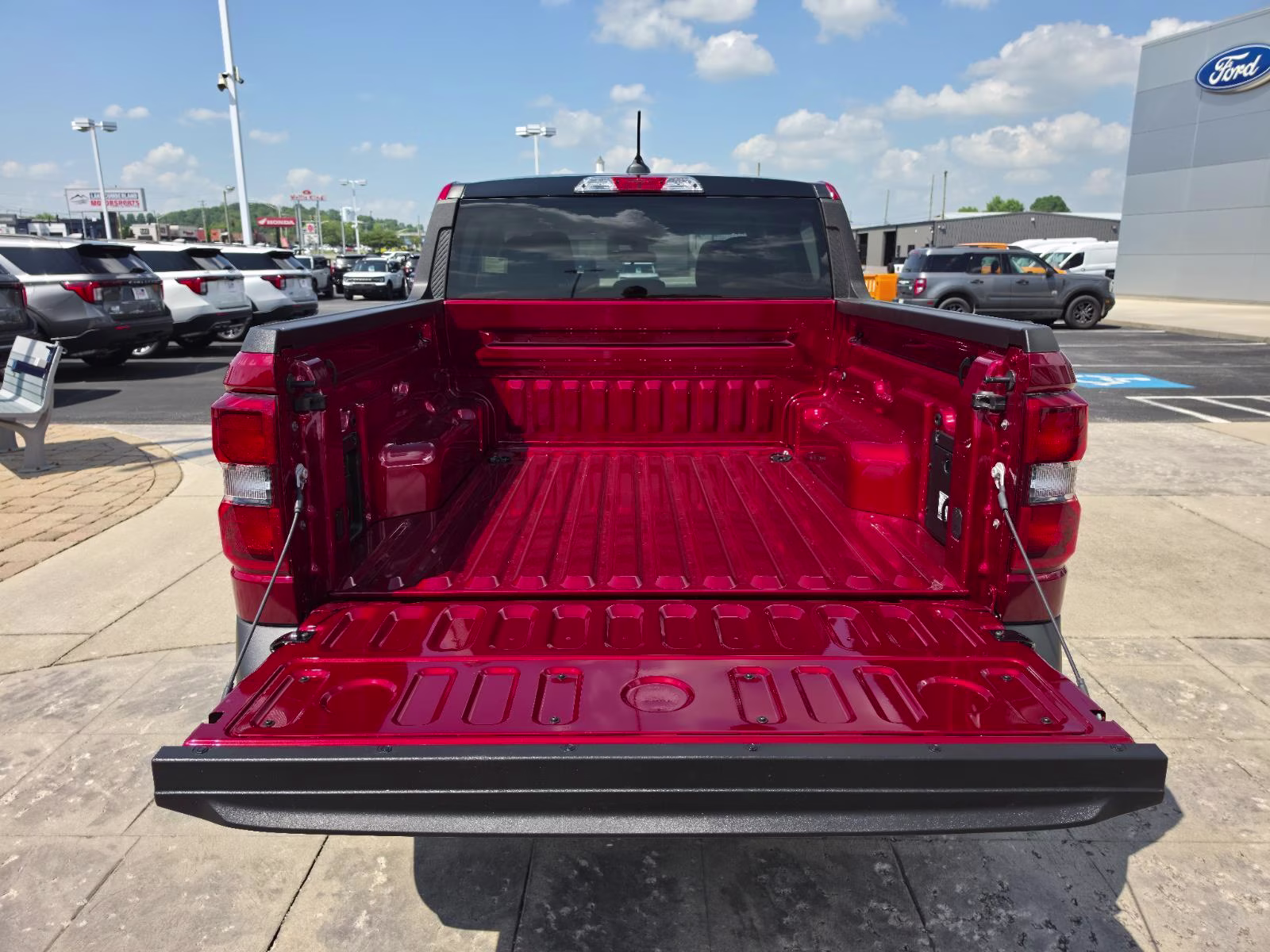 2026 Ruby Red Metallic Tinted Clearcoat Ford Maverick XLT AWD Truck