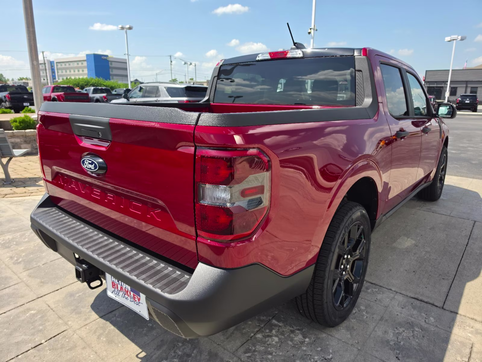 2026 Ruby Red Metallic Tinted Clearcoat Ford Maverick XLT AWD Truck