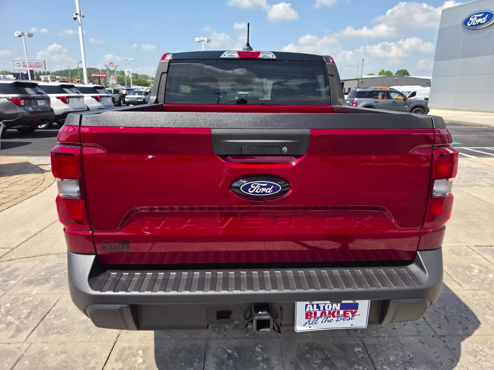 2026 Ruby Red Metallic Tinted Clearcoat Ford Maverick XLT AWD Truck
