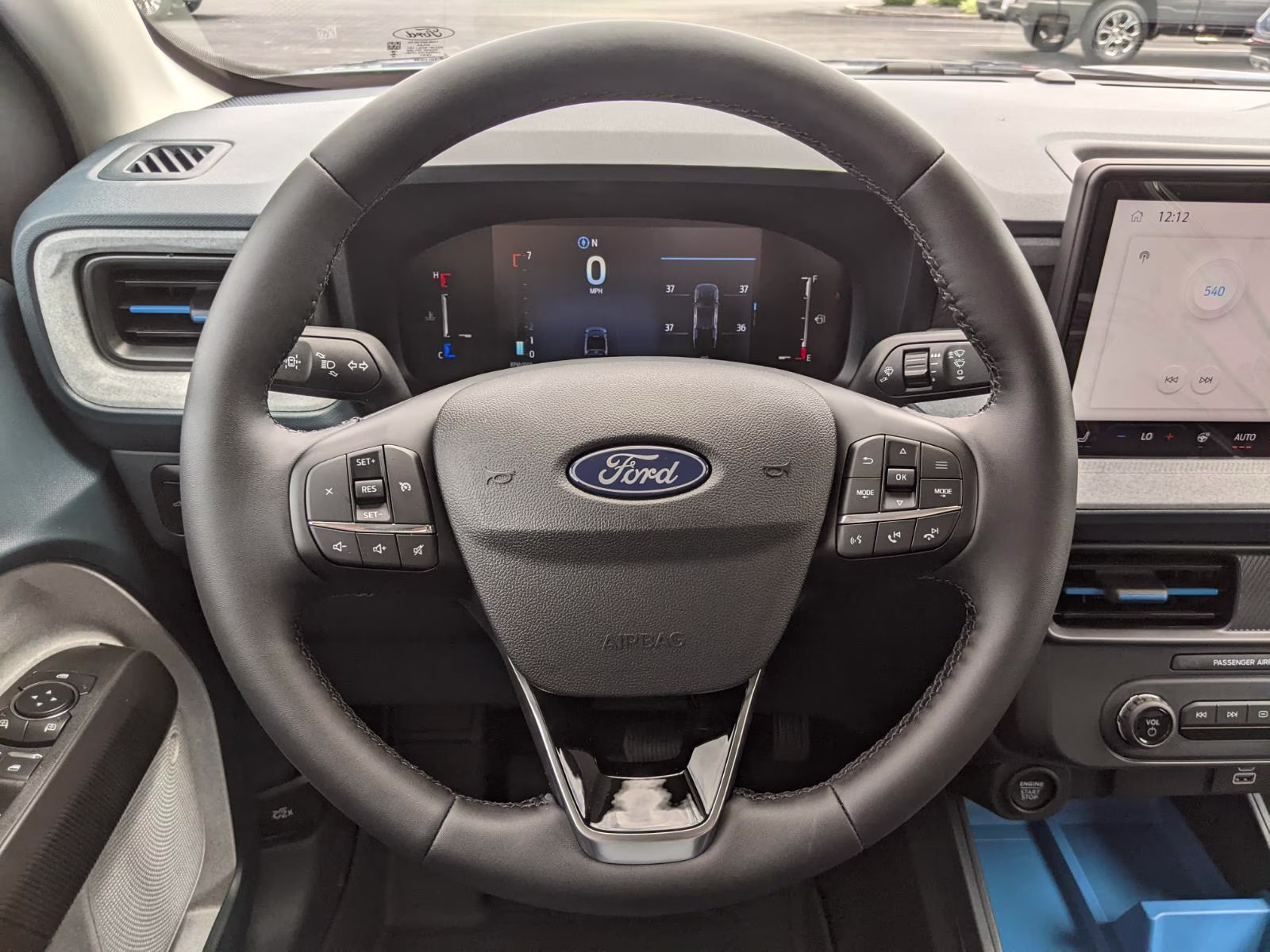 2026 Azure Gray Metallic Tri-Coat Ford Maverick XLT AWD Truck