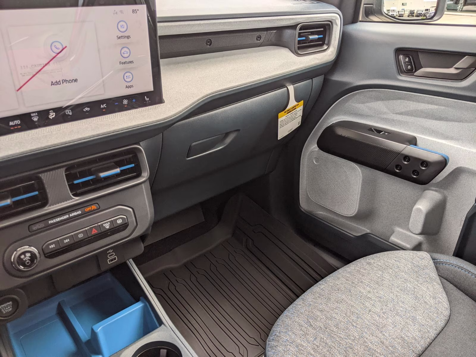 2026 Azure Gray Metallic Tri-Coat Ford Maverick XLT AWD Truck