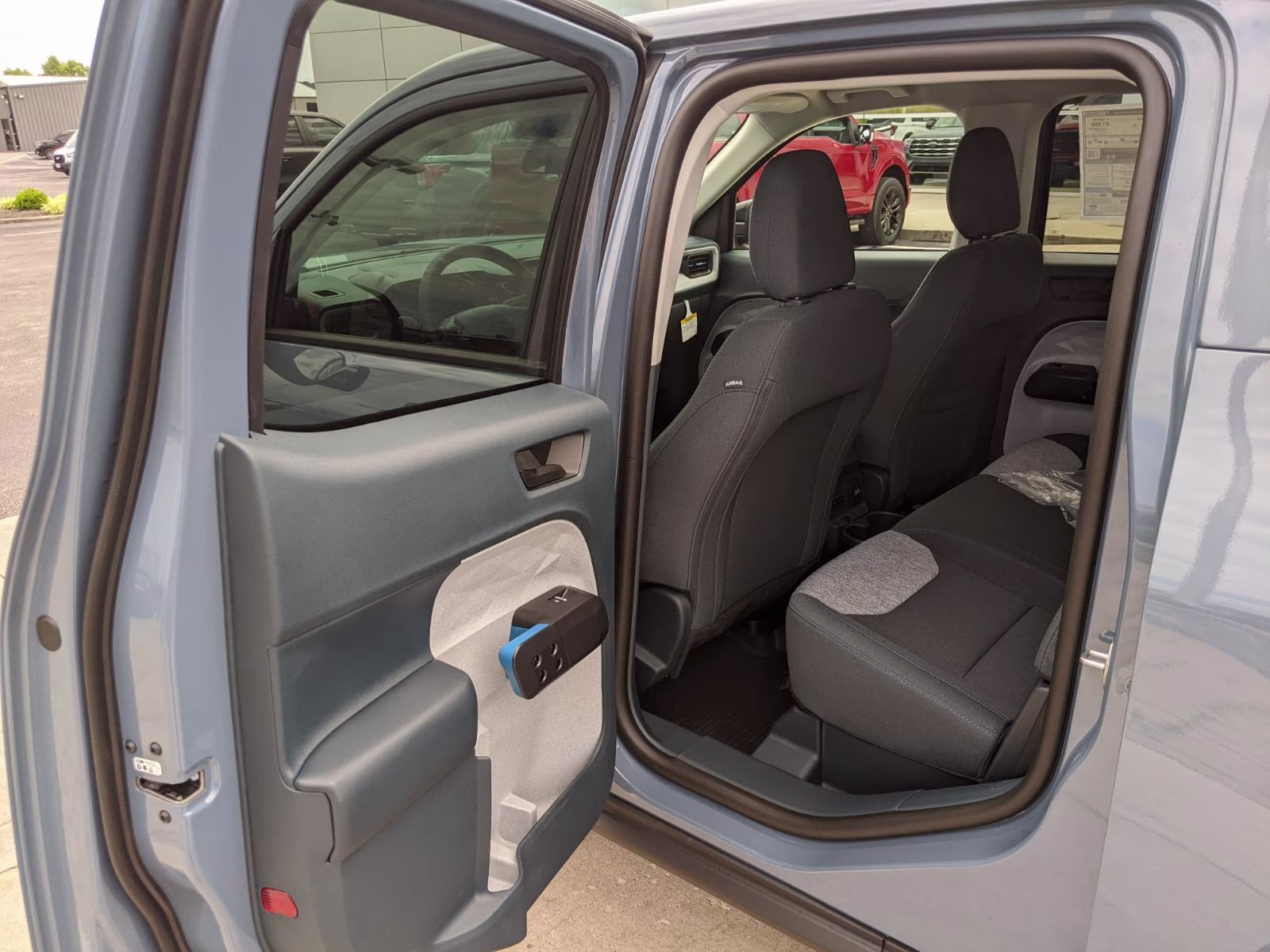 2026 Azure Gray Metallic Tri-Coat Ford Maverick XLT AWD Truck