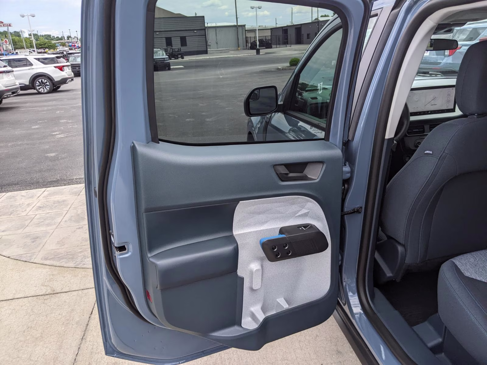 2026 Azure Gray Metallic Tri-Coat Ford Maverick XLT AWD Truck