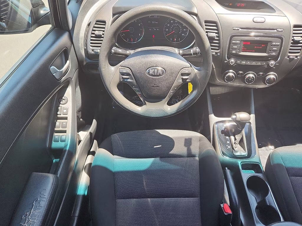 2017 Aurora Black Pearl Kia Forte LX FWD Sedan