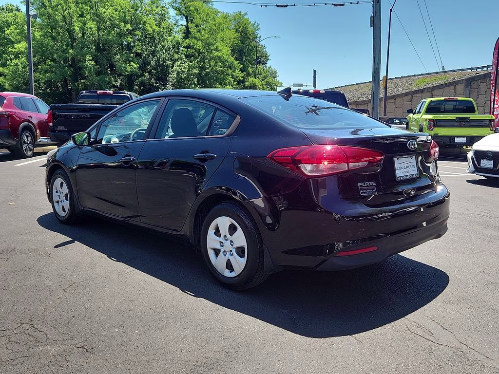 2017 Aurora Black Pearl Kia Forte LX FWD Sedan