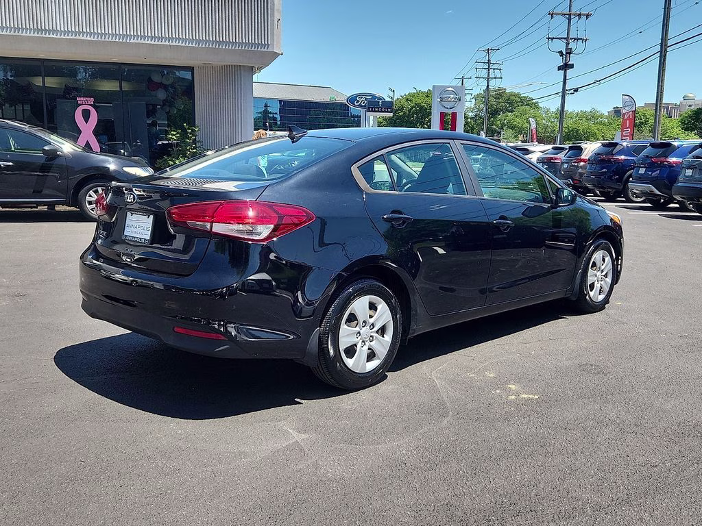 2017 Aurora Black Pearl Kia Forte LX FWD Sedan