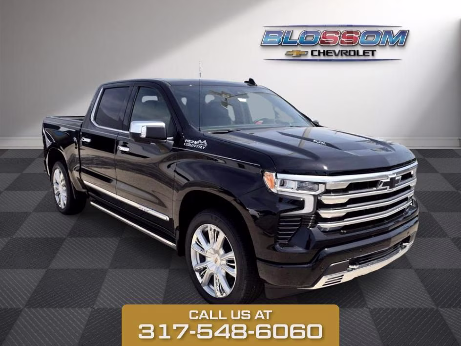 2026 Black Chevrolet Silverado 1500 High Country 4X4 Truck