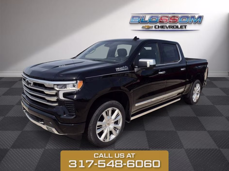 2026 Black Chevrolet Silverado 1500 High Country 4X4 Truck