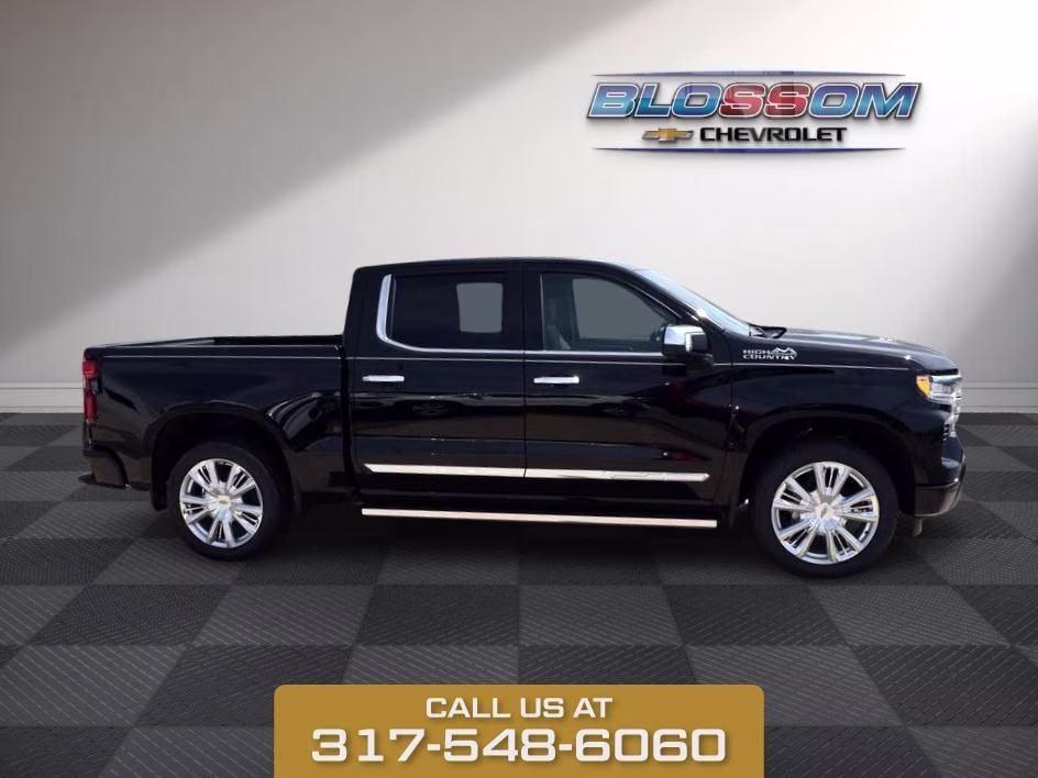 2026 Black Chevrolet Silverado 1500 High Country 4X4 Truck