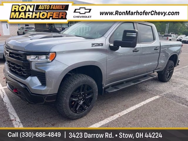 2023 Sterling Gray Metallic Chevrolet Silverado 1500 LT Trail Boss 4X4 Truck