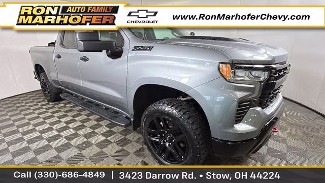 2023 Sterling Gray Metallic Chevrolet Silverado 1500 LT Trail Boss 4X4 Truck