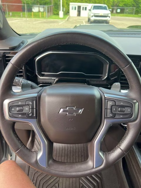 2023 Sterling Gray Metallic Chevrolet Silverado 1500 LT Trail Boss 4X4 Truck