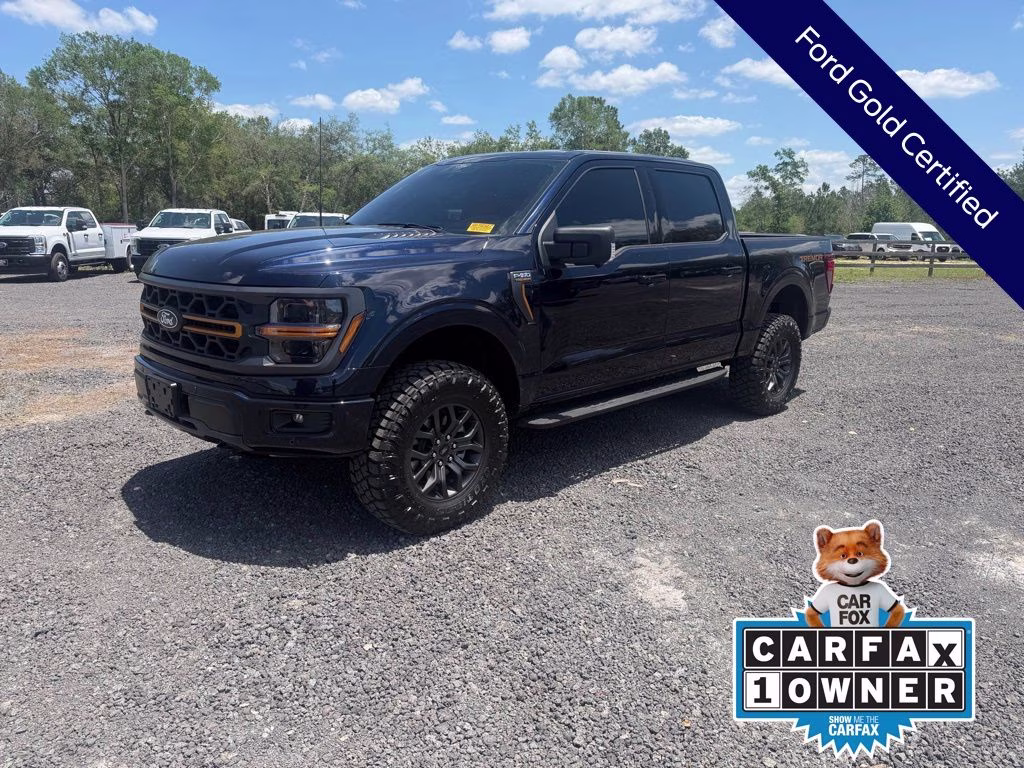 2025 Blue Metallic Ford F-150 Tremor 4X4 Truck