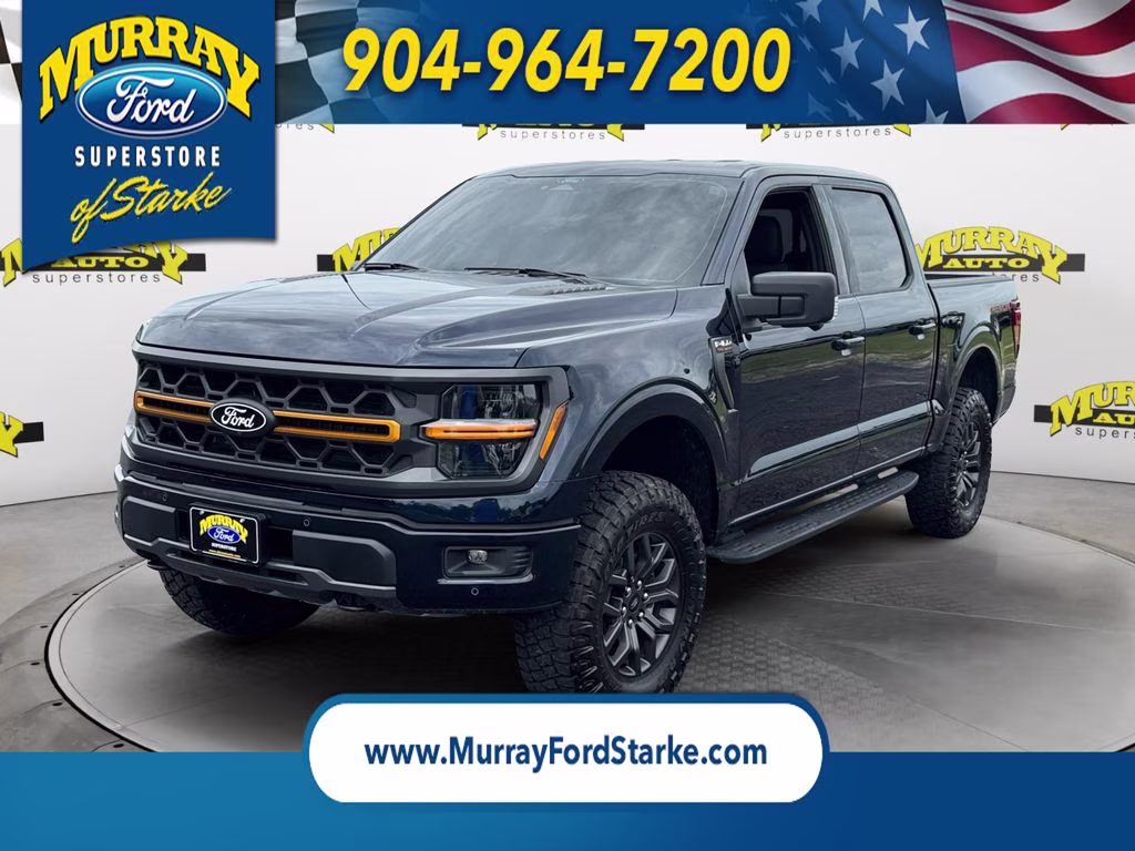 2025 Blue Metallic Ford F-150 Tremor 4X4 Truck
