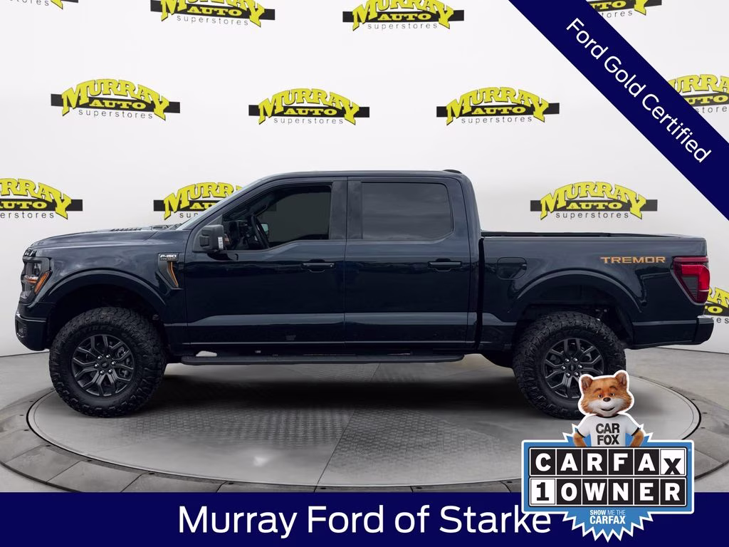 2025 Blue Metallic Ford F-150 Tremor 4X4 Truck