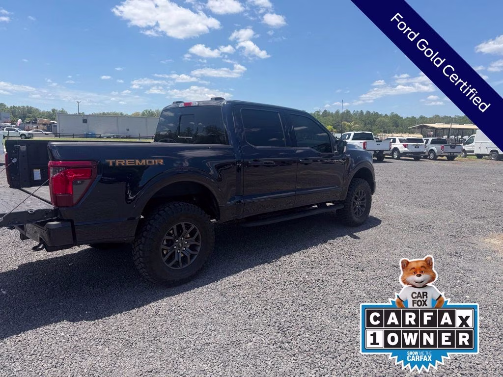 2025 Blue Metallic Ford F-150 Tremor 4X4 Truck