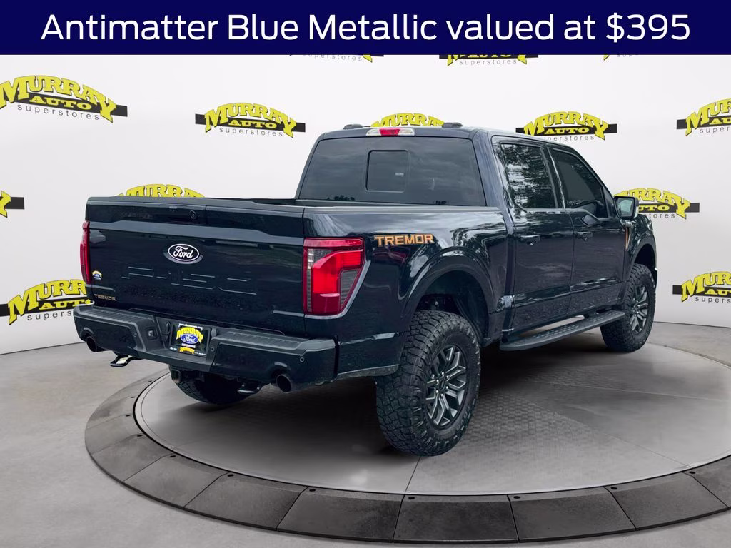 2025 Blue Metallic Ford F-150 Tremor 4X4 Truck