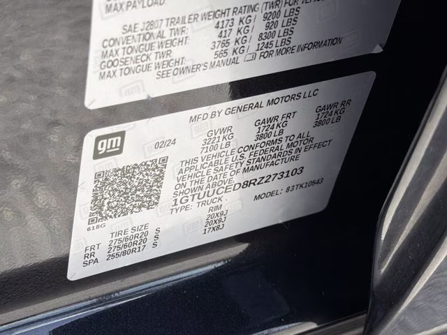 2024 Titanium Rush Metallic GMC Sierra 1500 Elevation 4X4 Truck