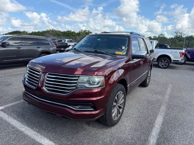 2015 Bronze Fire Metallic Lincoln Navigator Base RWD SUV