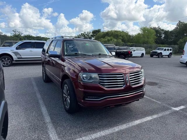 2015 Bronze Fire Metallic Lincoln Navigator Base RWD SUV