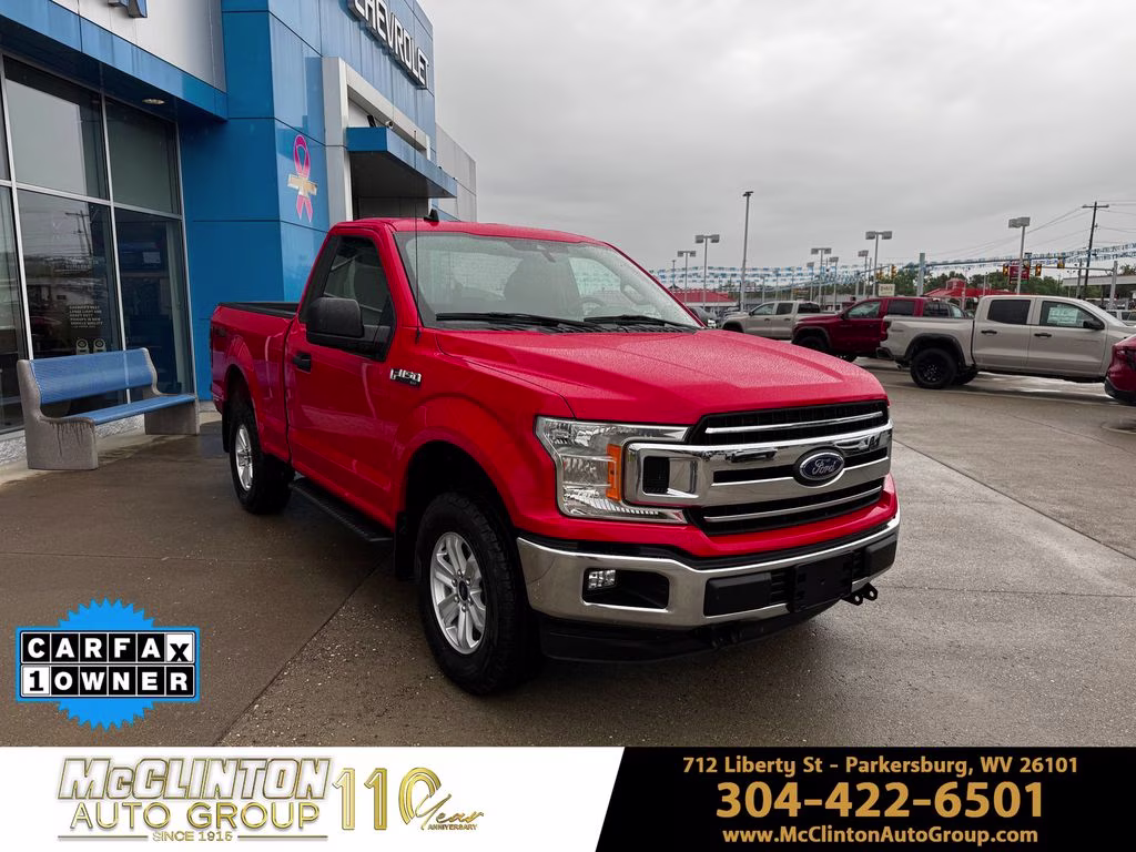 2020 Race Red Ford F-150 XLT 4X4 Truck