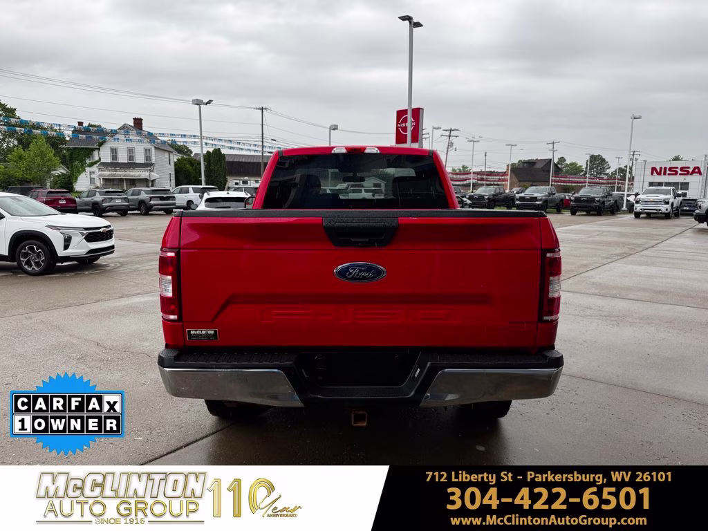 2020 Race Red Ford F-150 XLT 4X4 Truck