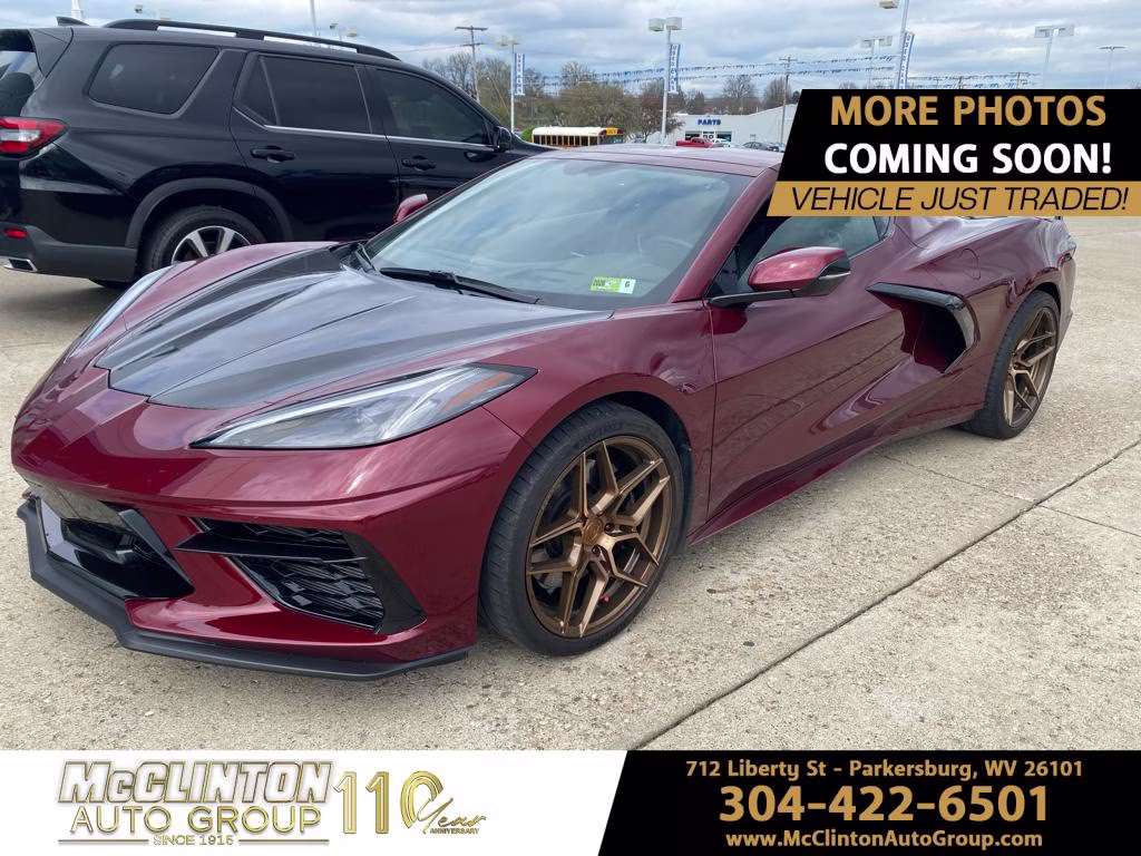 2020 Long Beach Red Metallic Tintcoat Chevrolet Corvette 3LT RWD Coupe