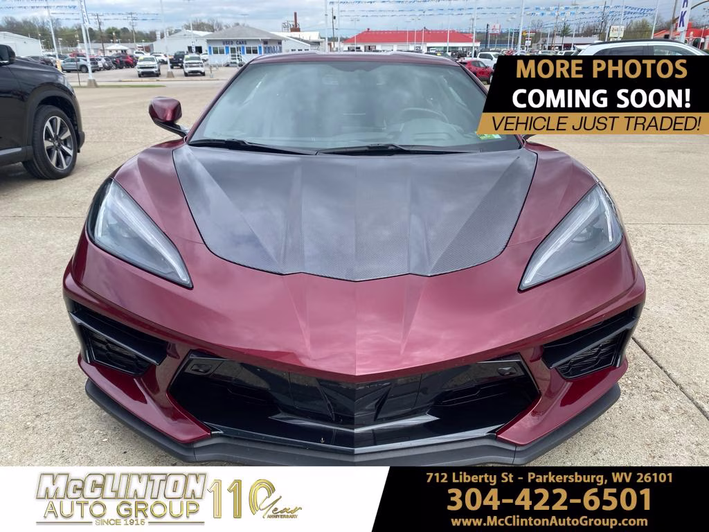 2020 Long Beach Red Metallic Tintcoat Chevrolet Corvette 3LT RWD Coupe