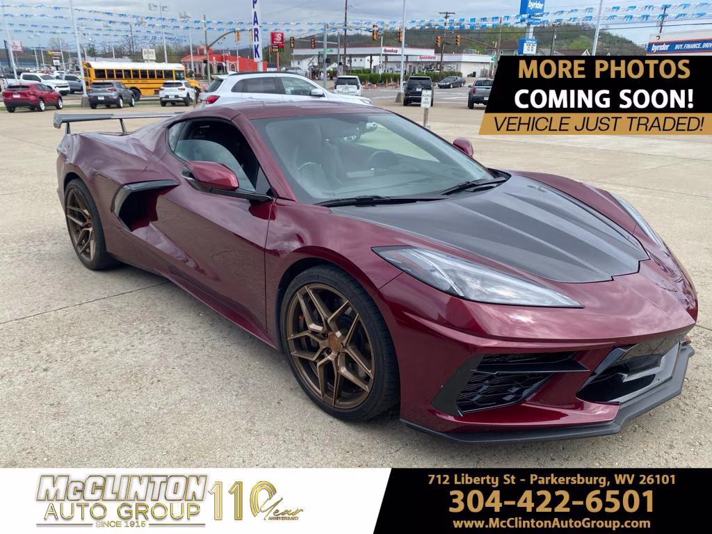 2020 Long Beach Red Metallic Tintcoat Chevrolet Corvette 3LT RWD Coupe