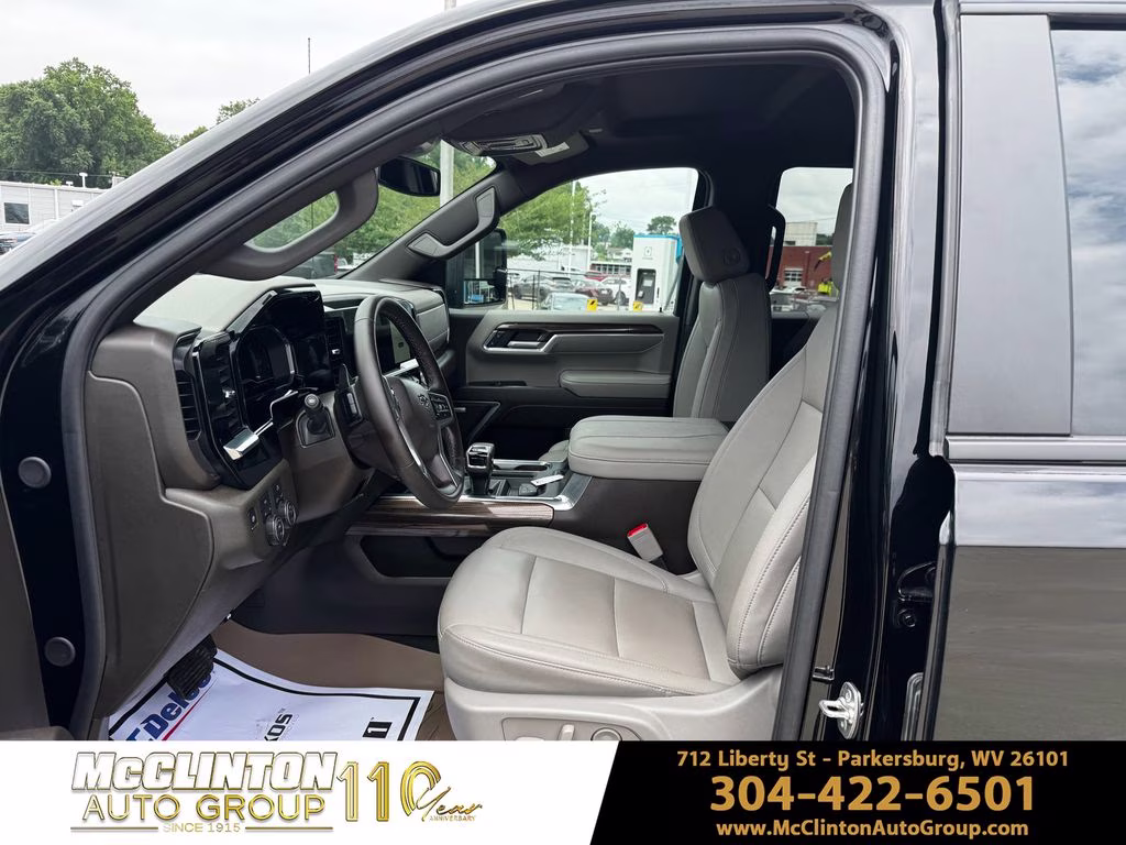 2025 Black Chevrolet Silverado 1500 RST 4X4 Truck