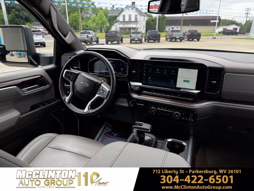 2025 Black Chevrolet Silverado 1500 RST 4X4 Truck