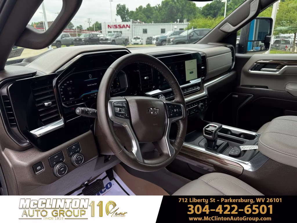 2025 Black Chevrolet Silverado 1500 RST 4X4 Truck