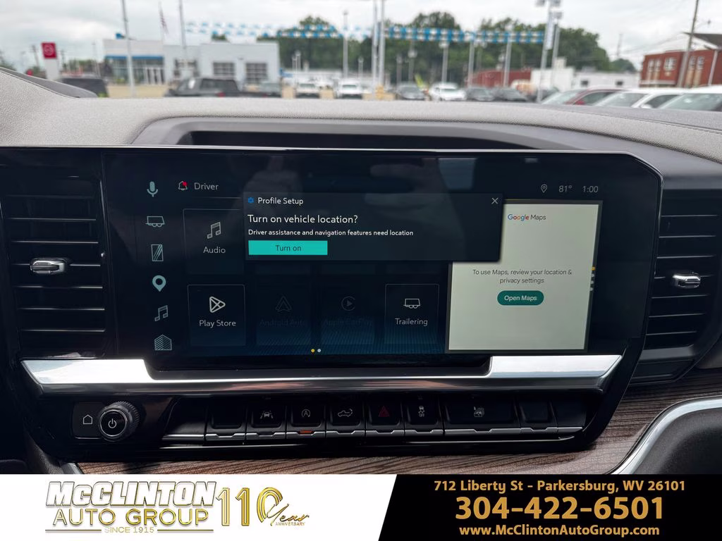 2025 Black Chevrolet Silverado 1500 RST 4X4 Truck